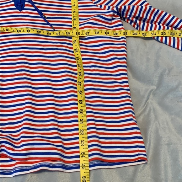 L.L. Bean Striped Shirt in Red, White, and Blue - Picture 4 of 7